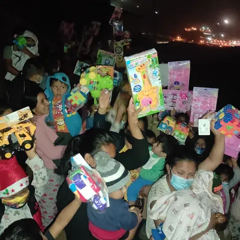 Chocolatada en El Mirador